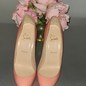 Christian Louboutin Coral Heels